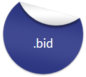 bid domain extension logo