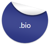 bio domain extension logo