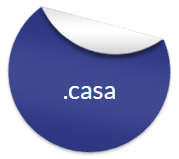 casa Доменное имя extension logo