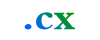 cx domain extension logo