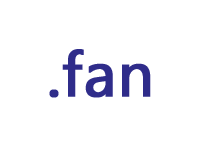 fan Доменное имя extension logo