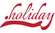 holiday domain extension logo