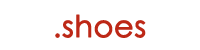 shoes dominio extension logo